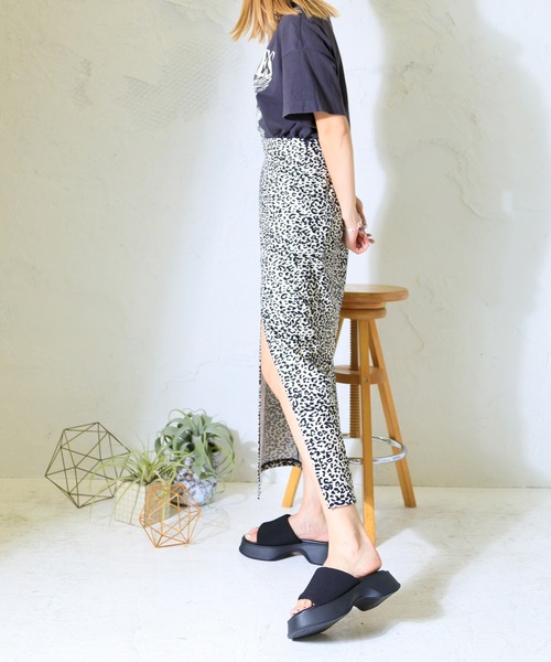 「attagirl」 フラットサンダル LL ブラック レディース_画像7