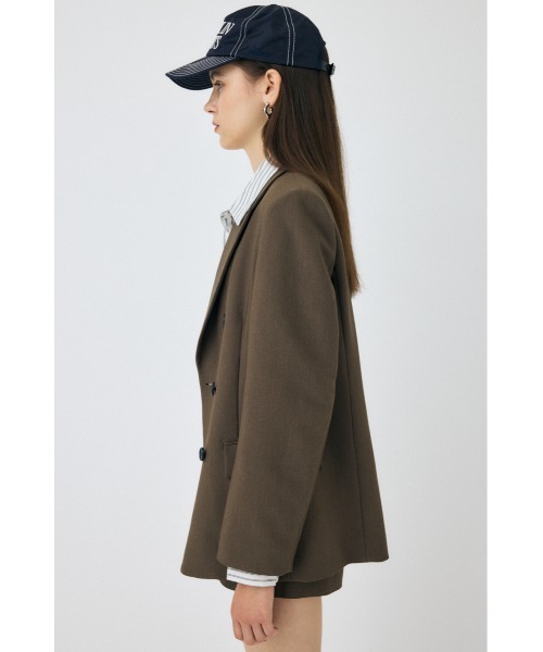 MOUSSY ジャケット テーラードジャケット 「25年AW新作」DOUBLE