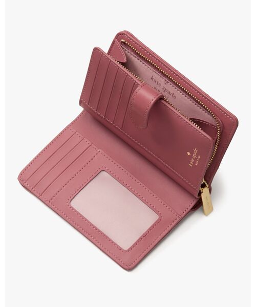 kate spade NEW YORK 財布 キャリー スムース キルテッド