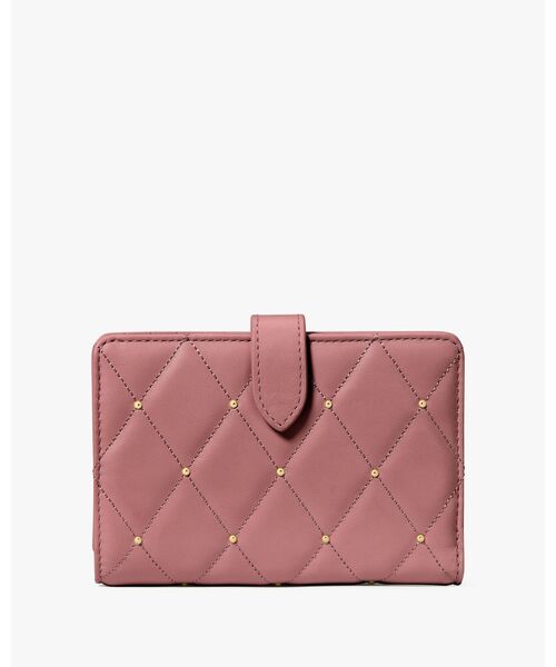 kate spade NEW YORK 財布 キャリー スムース キルテッド