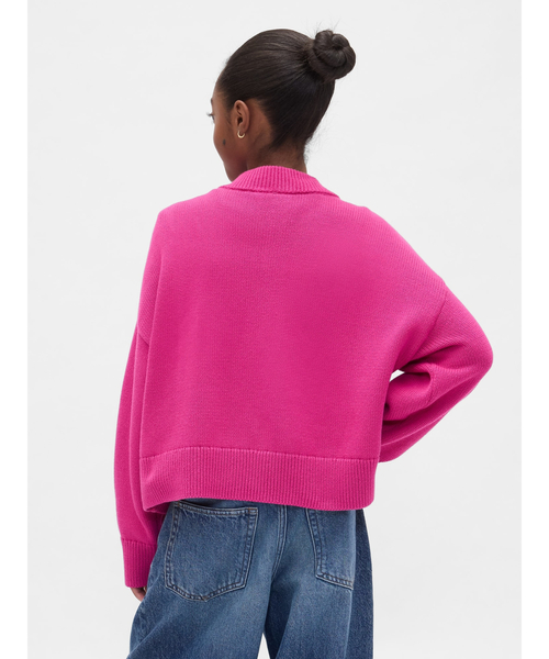 GAP（ギャップ） ニット セーター ボクシー Vネックセーター (キッズ