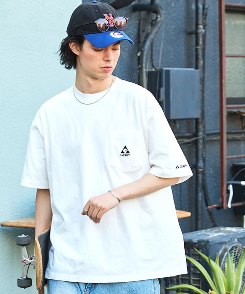 「GERRY」 半袖Tシャツ M ネイビー メンズ_画像3