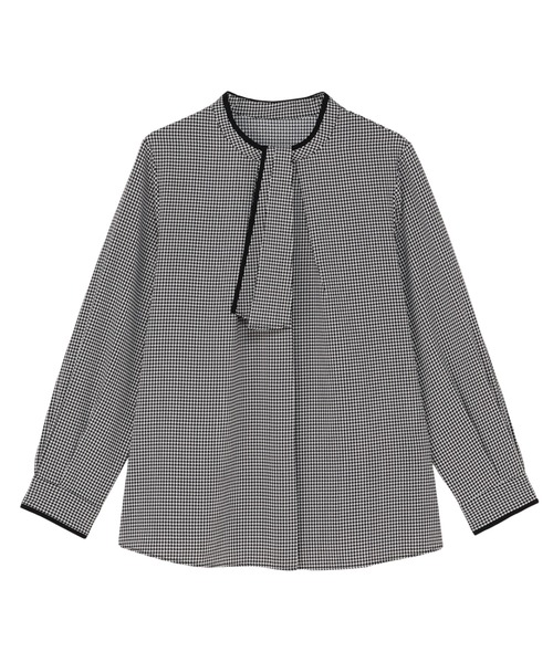 BRICK HOUSE by TOKYO SHIRT ブラウス シャツ ストレッチジョーゼット