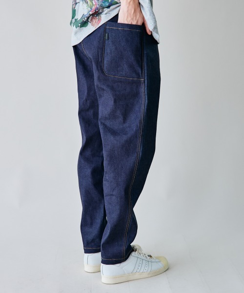 rehacer（レアセル） ジーンズ : Side Pocket Tapered Rigid Denim
