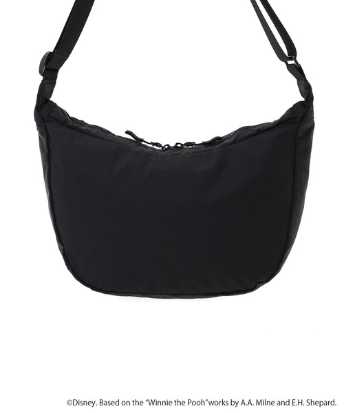 マンハッタンポーテージ Manhattan Portage デュエット ショルダー バッグ ナイロン タッサー クイル 25/プー DUET SHOULDER BAG NYLON TUSSAH QUILL 25 / POOH ブラック ベージュ 2409-TS-POOH25 BLK BEI Manhattan Portage（マンハッタンポーテージ） ショルダーバッグ