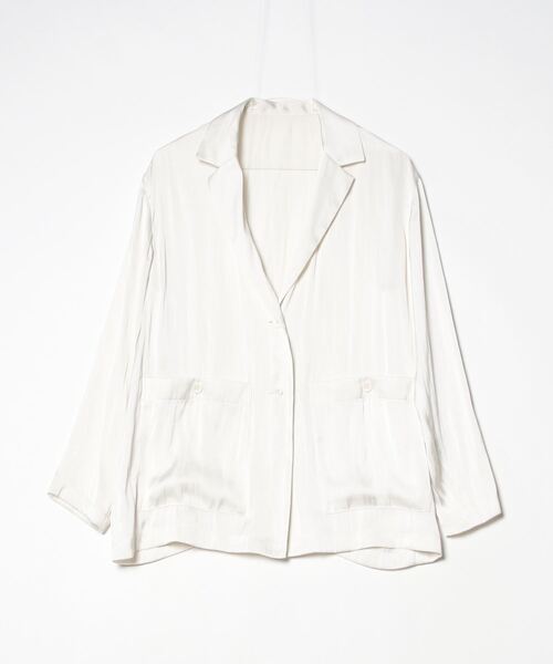 ツイです！美品　ADAM ET ROPE' テーラードジャケット　フリー ADAM ET ROPE'（アダムエロペ） テーラードジャケット FREE キナリ