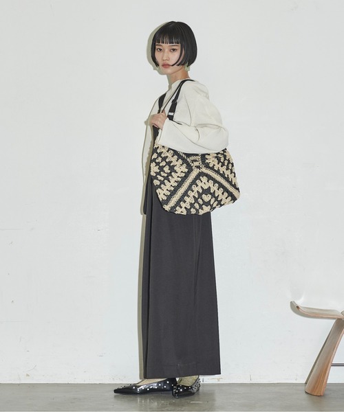 「THE YOn」 トートバッグ FREE ブラック レディース_画像6