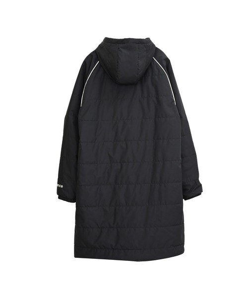 New Balance ロングダウンジャケット ブラック New Balance（ニューバランス） ダウンコート ダウンジャケット パ