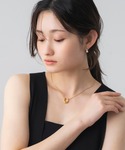 パール フープ ピアス パールアクセントフープ...の詳細画像4