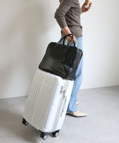 【NEW】ミアン（MIAN ）/【オールシーズン/旅行/大容量】ラインテープ ビッグボストンバッグ MIAN（ミアン） ボストンバッグ ラインテープ ビッグボストンバッグ