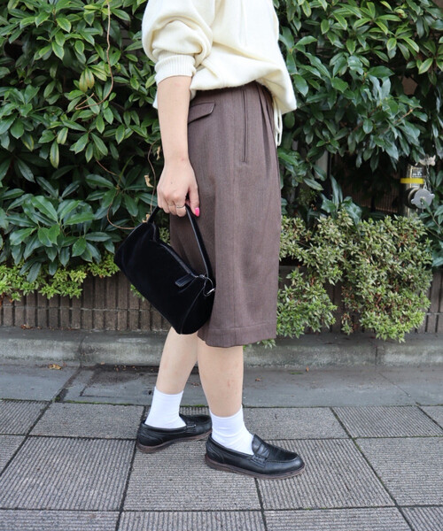 パンツ 2tack Shorts/ツータックショーツ レディース
