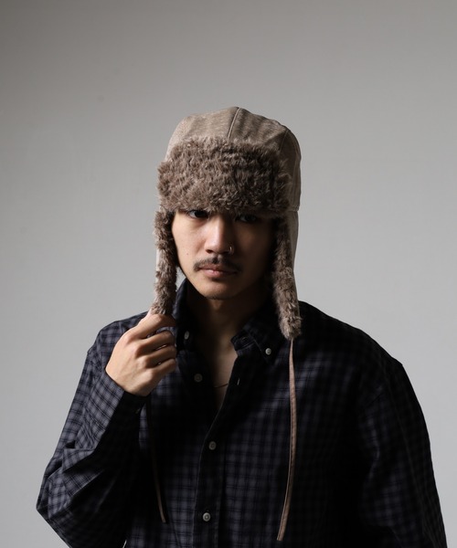 FAT ブラック フライトキャップ フライトキャップ メンズ FATのおすすめ人気商品一覧 通販 - Yahoo