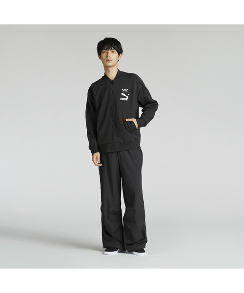 「PUMA」 ブルゾン SMALL ブラック メンズ_画像3