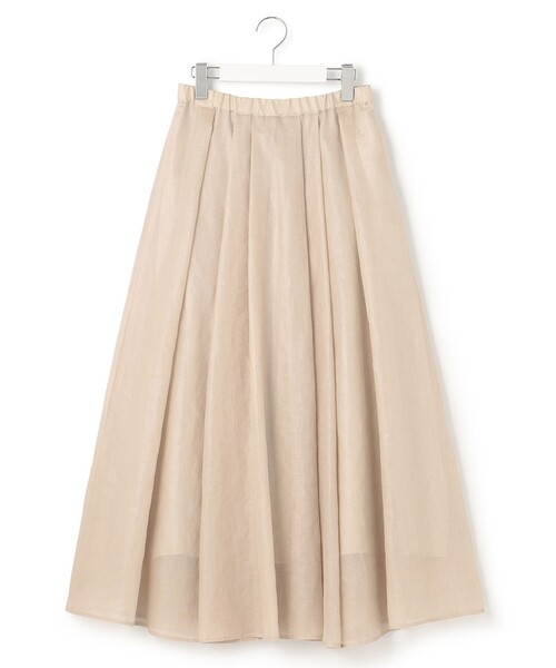 「23区」 ロングスカート 36 ブラウン レディース_画像2