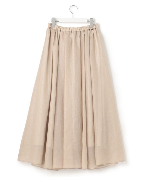 「23区」 ロングスカート 36 ブラウン レディース_画像3