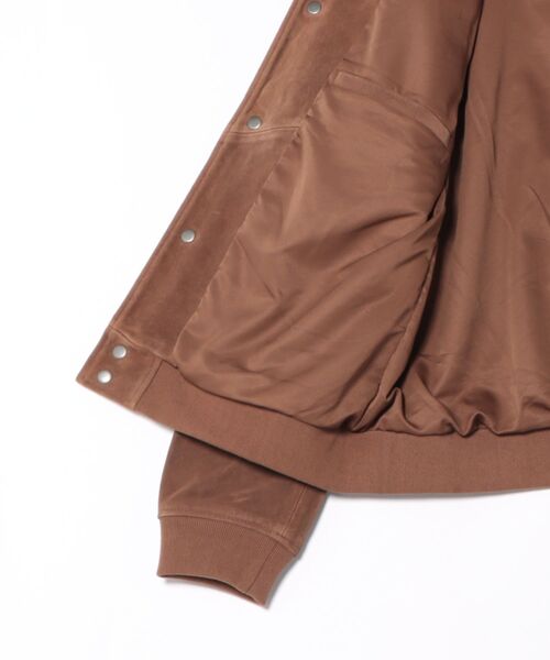 ma1 ma-1 STAFFORD LEATHER BOMBER JACKET | STAFFORD レザー ボンバー ジャケット メンズの画像