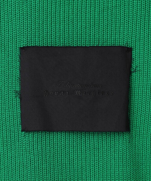 「Education from Youngmachines」 ノースリーブニット FREE ブラック メンズ_画像7