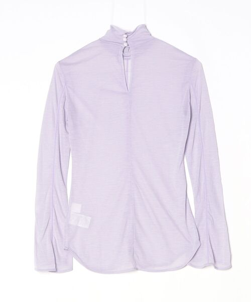 「mame」 長袖カットソー FREE パープル レディース_画像2