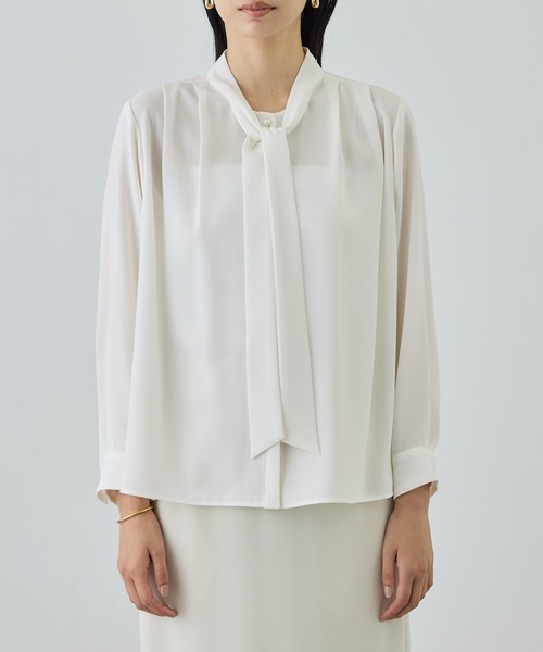 ROPE ブラウス　美品 ROPE'（ロペ） ブラウス シャツ 入学式 卒業式 ボウタイブラウス