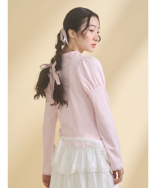 merry jenny（メリージェニー） ポロシャツ ポロ frilly polo tops