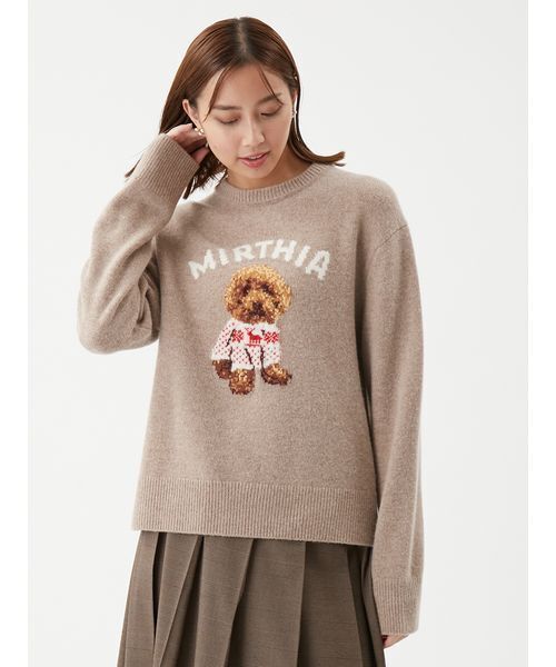 Mila Owen（ミラオーウェン） ニット セーター トイプードルクルー