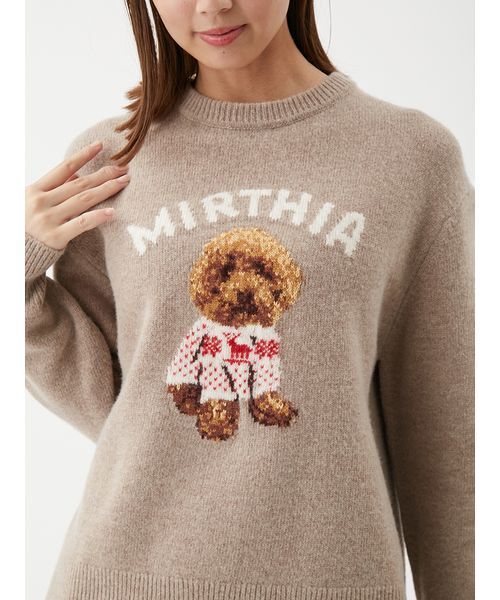 Mila Owen（ミラオーウェン） ニット セーター トイプードルクルー
