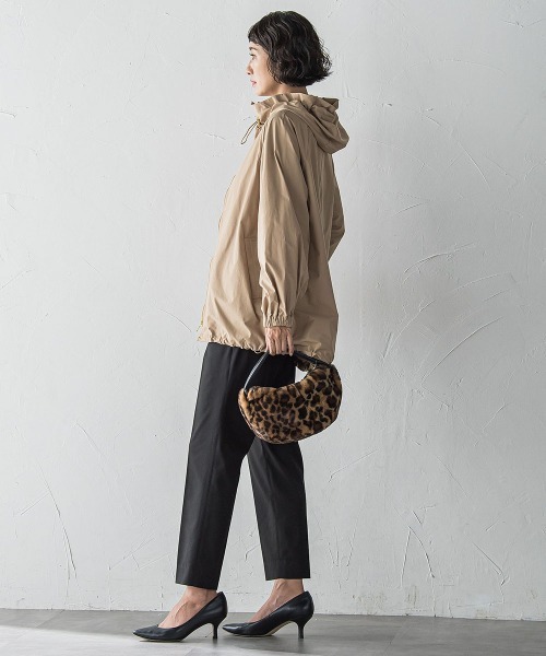 「la.f…」 マウンテンパーカー 9号 チャコールグレー レディース_画像3