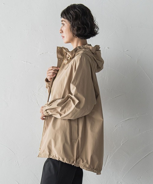 「la.f…」 マウンテンパーカー 9号 チャコールグレー レディース_画像8