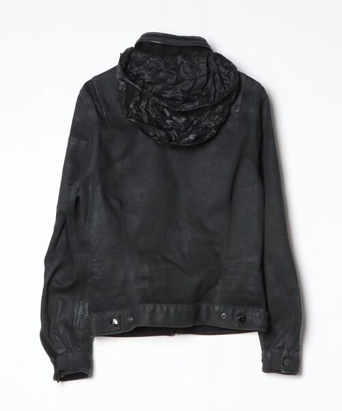 G-STAR RAW バイカーデニムジャケット　XXS G-STAR RAW 「G-STAR」 デニムジャケット X-SMALL ブラック メンズ