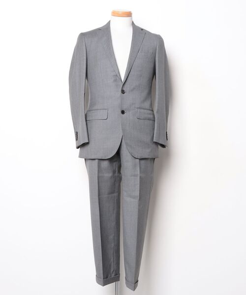 EDIFICE（エディフィス） スーツ 42 グレー メンズ : ZOZOTOWN Yahoo