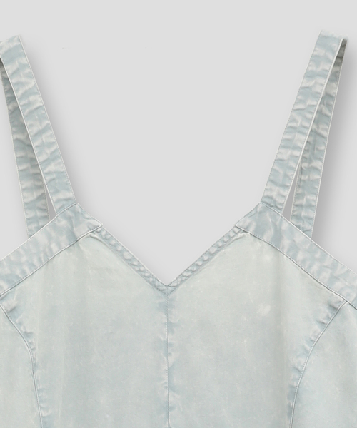 「CONVERSE TOKYO」 オーバーオール FREE ブラック レディース_画像6