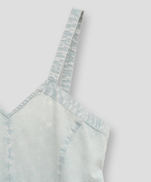 「CONVERSE TOKYO」 オーバーオール FREE ブラック レディース_画像7