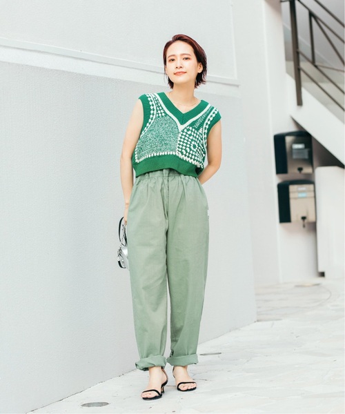 「JOURNAL STANDARD relume」 チノパンツ LARGE サックスブルー メンズ_画像2