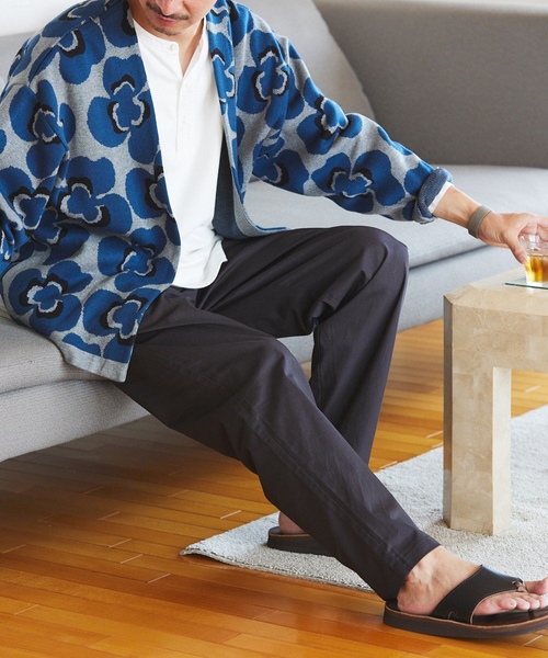 「JOURNAL STANDARD relume」 チノパンツ LARGE サックスブルー メンズ_画像4