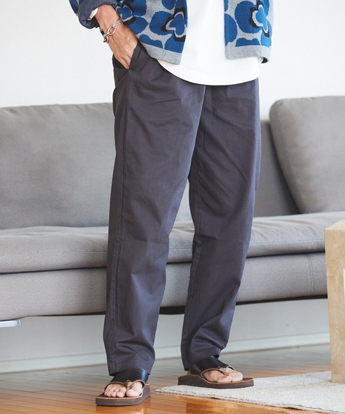 「JOURNAL STANDARD relume」 チノパンツ LARGE サックスブルー メンズ_画像5