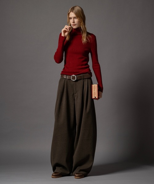 CIVVY. スラックス Heavyweight Slacks - モールスキンスラックス
