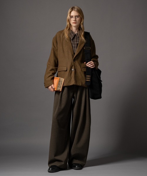 CIVVY. スラックス Heavyweight Slacks - モールスキンスラックス