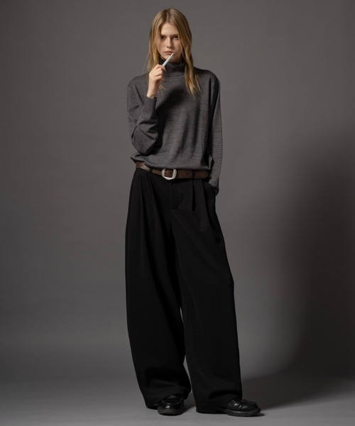 CIVVY. ワイドパンツ スラックス Heavyweight Slacks - モールスキン