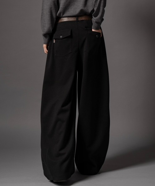 CIVVY. ワイドパンツ スラックス Heavyweight Slacks - モールスキン
