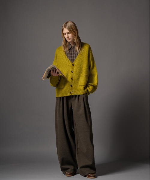 CIVVY. ワイドパンツ スラックス Heavyweight Slacks - モールスキン