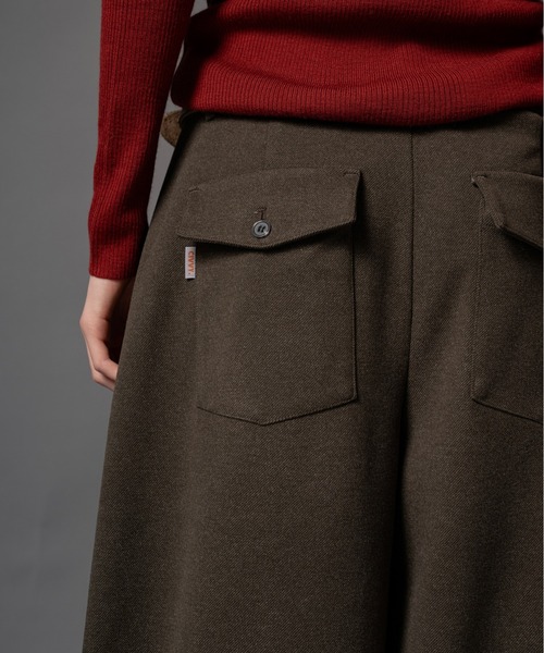 CIVVY. ワイドパンツ スラックス Heavyweight Slacks - モールスキン