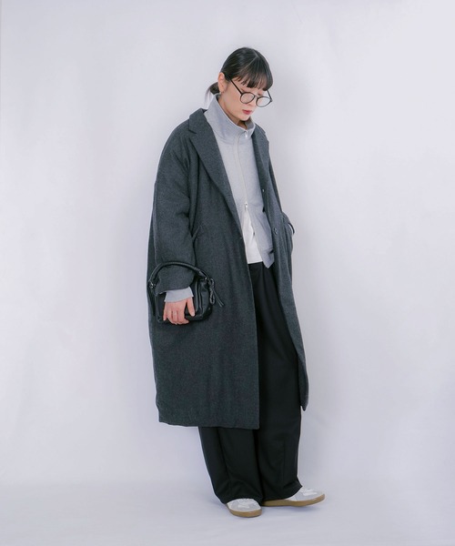 solamonat poche（ソラモナポッシェ） コート チェスターコート ウール