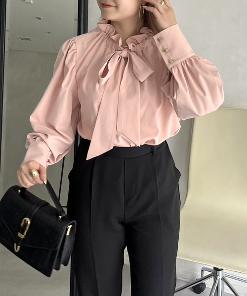 「prose verse」 長袖ブラウス MEDIUM オフホワイト レディース_画像3