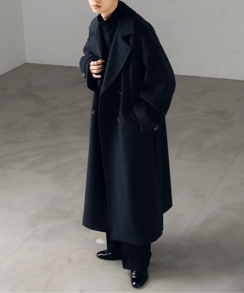 チェスターコート　ネイビー epnok チェスターコート LARGE ネイビー メンズ : ZOZOTOWN Yahoo!店