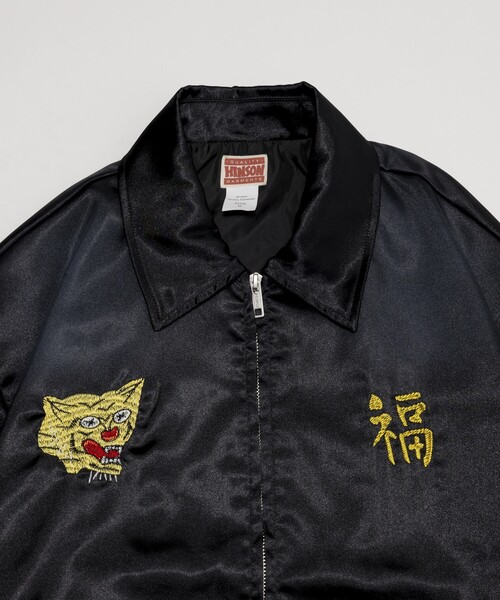 「HINSON」 ブルゾン MEDIUM オリーブ メンズ_画像3