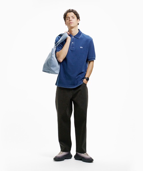 LACOSTE（ラコステ） ワイドパンツ ジーンズ 5ポケットワイドデニム