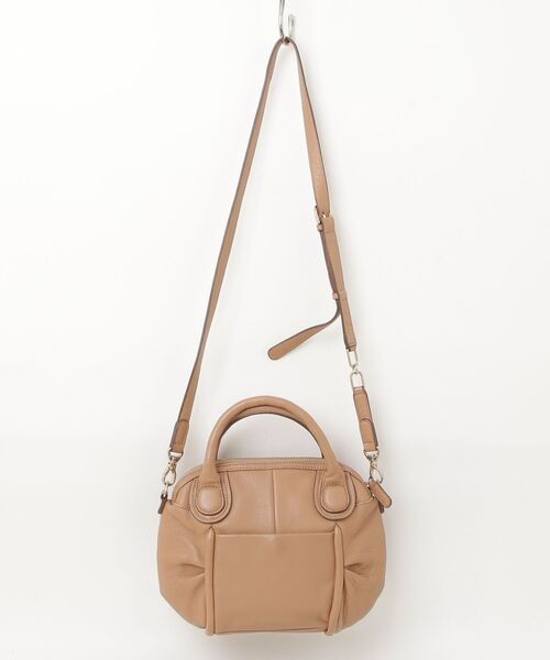 「SAZABY」 2WAYバッグ - ベージュ レディース_画像2