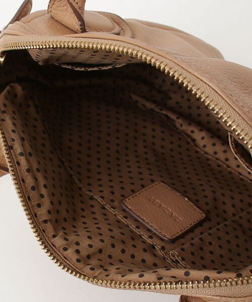 「SAZABY」 2WAYバッグ - ベージュ レディース_画像4