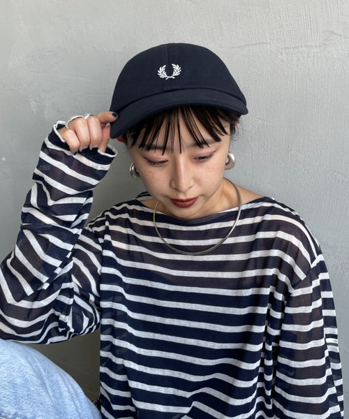 FRED PERRY（フレッドペリー） キャップ 帽子 ワンポイントロゴ刺繍