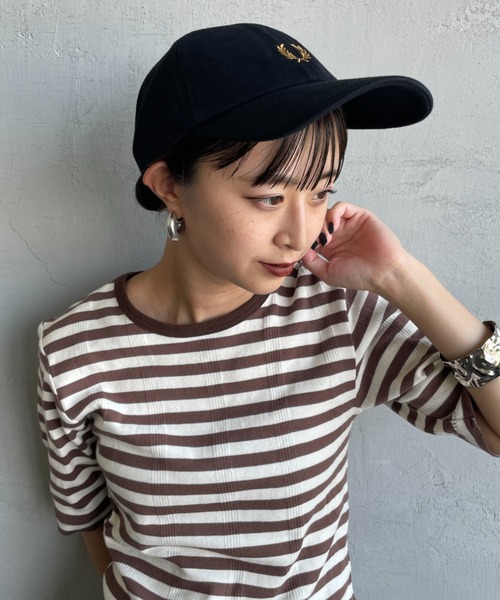 FRED PERRY（フレッドペリー） キャップ 帽子 ワンポイントロゴ刺繍